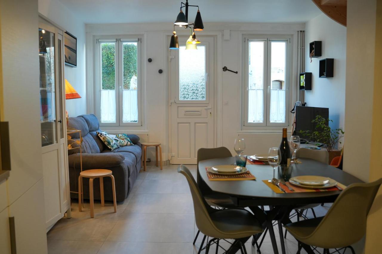 Maison Vue Baie Au Coeur Du Quartier De L'Abbaye Saint-Valéry-sur-Somme Ngoại thất bức ảnh